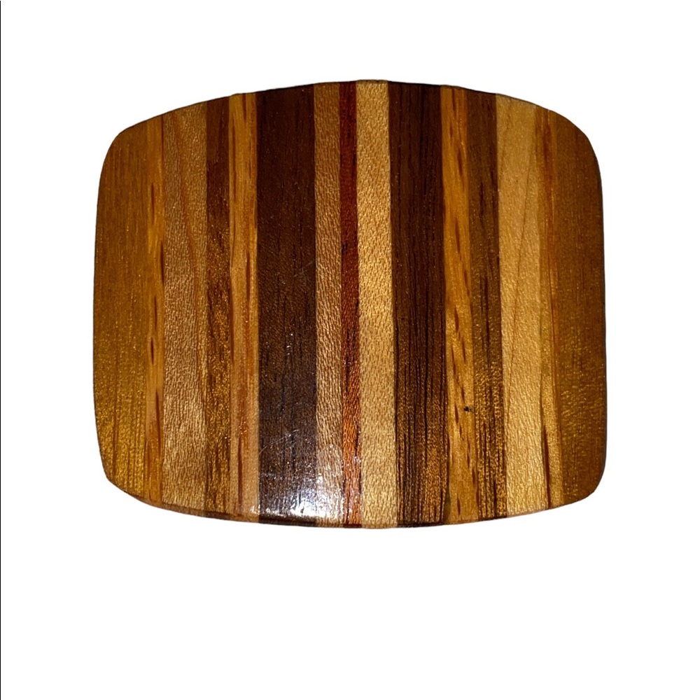 Artisan Made Wooden Belt Buckle
